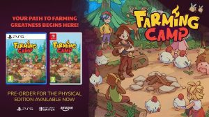 Farming Camp confirma su lanzamiento en formato físico para PS5 y Nintendo Switch