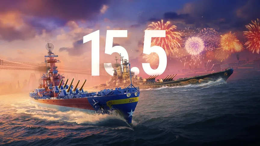 Wargaming despliega la actualización 15.5 de World of Warships con motivos históricos