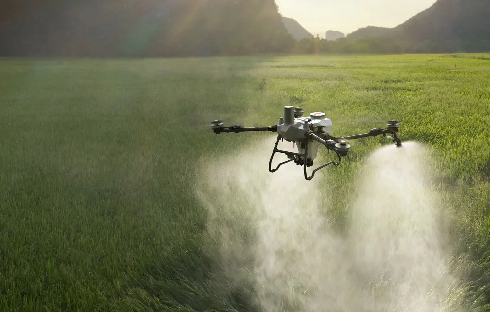 DJI Agriculture revoluciona la gestión del campo con el lanzamiento global de los drones Agras T55 y T100