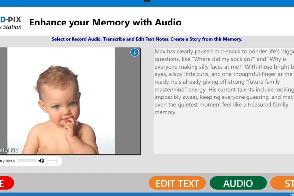La nueva versión de Memory Station integra audio y video para la restauración digital de archivos familiares sin alteración por IA