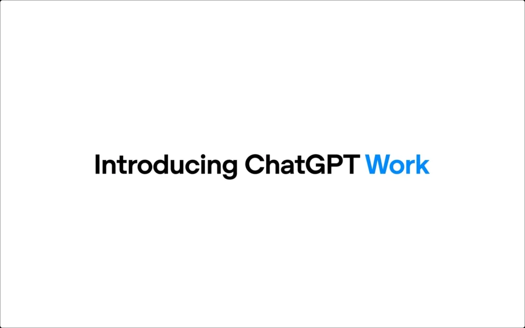 OpenAI lanza ChatGPT Work para automatizar flujos de trabajo complejos en computadores y aplicaciones empresariales