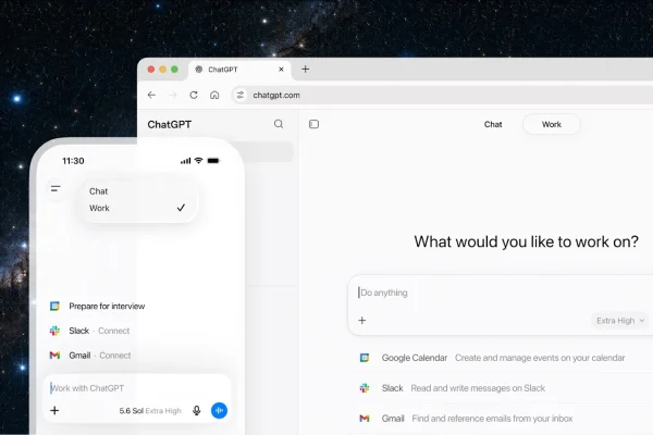 OpenAI introduce ChatGPT Work: el agente capaz de conectar herramientas de trabajo para gestionar proyectos y agendas