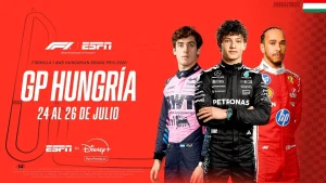 El Hungaroring marca el receso estival de la Fórmula 1 con transmisión en directo por ESPN y Disney+