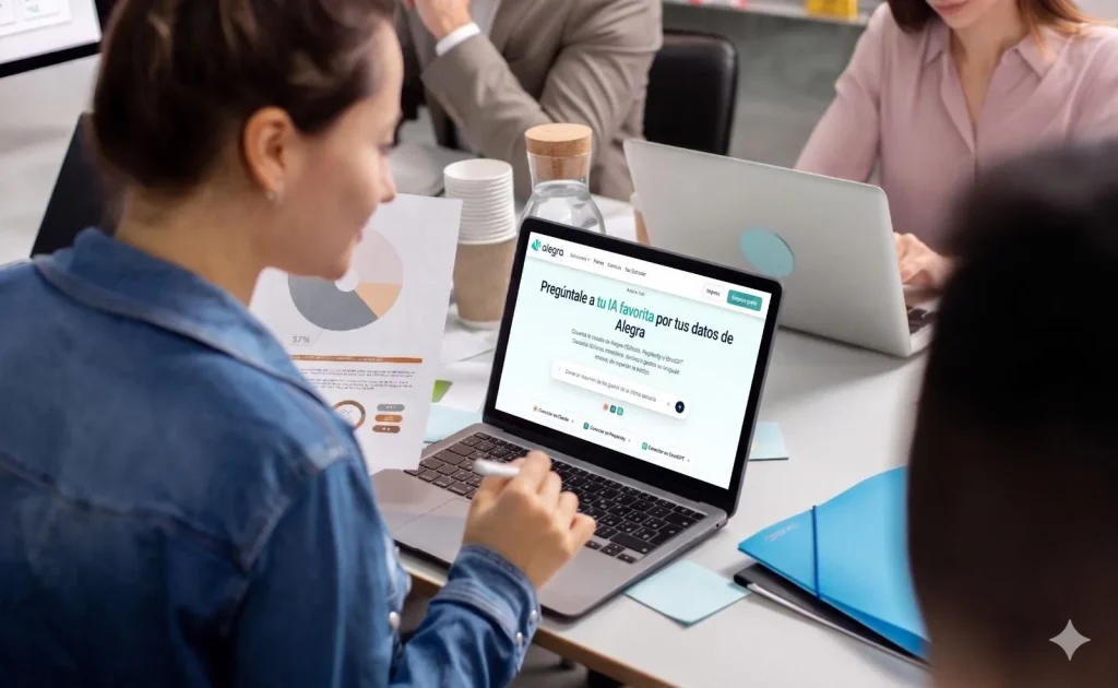 Preguntas en lenguaje natural y reportes instantáneos: Alegra integra un agente de inteligencia artificial en su plataforma contable