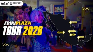 La emoción del gaming y el entretenimiento llega a México de la mano del Telcel GAMERGY: Frikiplaza Tour