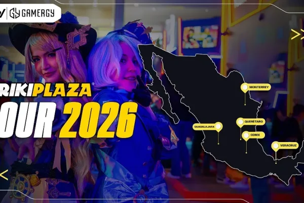 La emoción del gaming y el entretenimiento llega a México de la mano del Telcel GAMERGY: Frikiplaza Tour