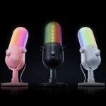 Razer presenta el micrófono Seiren V3 Chroma con procesamiento de audio en 32 bits e inteligencia artificial