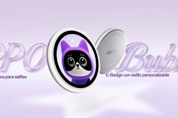 OPPO introduce en Colombia el pantalla secundaria magnética Bubble para la serie Reno16 5G