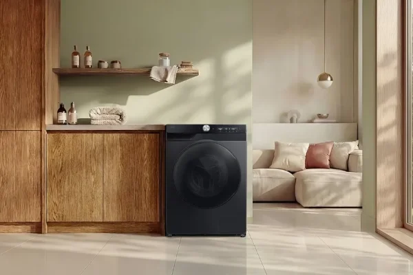 Samsung reduce el consumo eléctrico en su nueva lavasecadora mediante sensores de inteligencia artificial