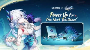 UGREEN y HoYoverse presentan una línea de cargadores rápidos inspirada en Yao Guang de Honkai Star Rail
