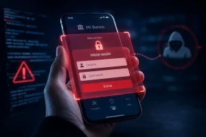 Screen Overlay: la modalidad de fraude que roba credenciales bancarias sin que el usuario note el ataque