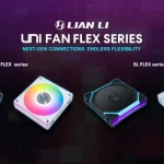 Espejo infinito y gestión inalámbrica accesible: LIAN LI introduce los ventiladores UNI FAN SL FLEX y CL FLEX