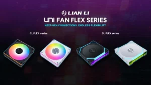 Espejo infinito y gestión inalámbrica accesible: LIAN LI introduce los ventiladores UNI FAN SL FLEX y CL FLEX