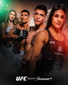 La cartelera conmemorativa Noche UFC se emitirá en exclusiva para América Latina a través de Paramount+