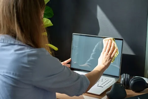 ¿Cómo limpiar adecuadamente la pantalla de un computador?