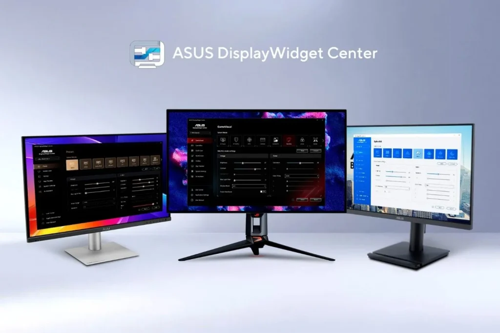 ASUS le abre la puerta a los agentes de IA para configurar sus monitores