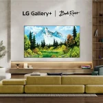 Las pinturas de Bob Ross llegan a la plataforma digital de los televisores Art TV de LG